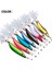 Ey Stil 7g Metal Vıb Leeers Kaşık Lures 7g 10G 15G 20G Yapay Yem Tüy Kanca ile Gece Olta Takımı Bas Pike Levrek (Yurt Dışından) 3