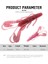 LTX024 Tarzı 9cm-6g Ardea Lures Vibe Kerevit Balık Yemleri G Licone Solucanlar Kerevit Yumuşak Yem Plastik Yaratık Karides Levrek Levrek Olta Takımı (Yurt Dışından) 4