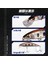 No.6 Stili D1 Nehir Alabalık Cazibesi Batan Minnow Balıkçılık Yem Yapay Sert Wobblers Jerkbait Crankbait Bas Pesca Mücadele (Yurt Dışından) 5