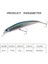 H Tarzı Yeni Minnow Balıkçılık Cazibesi G Peche Trolling Isca Yapay Sert Yem Crankbait Levrek Sazan Wobbler Olta Takımı (Yurt Dışından) 3