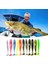 A-10PCS Tarzı 55MM mm Yumuşak Balıkçılık Cazibesi Yapay Silikon Alabalık Shad Sazan Solucan Batan Yemler T Kuyruk Jig Wobblers Balıkçılık Lures Mücadele (Yurt Dışından) 3