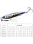 G Tarzı 40G Sıcak Metal Jig Balıkçılık Cazibesi Ağırlıkları Trolling Sert Yem Bas Balıkçılık Yem Alabalık Mücadele Jig Cazibesi Jigs Tuzlu Su Lures (Yurt Dışından) 1
