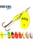 Altın Tarzı Fısh Kıng Er Yem 3.9g 4.6g 7.4g 10.8g 15G Dönen Ers Kaşık Lures Turna Metal Tiz Kancalar Balıkçılık Cazibesi (Yurt Dışından) 2