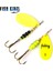Altın Tarzı Fısh Kıng Er Yem 3.9g 4.6g 7.4g 10.8g 15G Dönen Ers Kaşık Lures Turna Metal Tiz Kancalar Balıkçılık Cazibesi (Yurt Dışından) 5