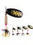 9g Tarzı Yapay Swimbait Yem Balıkçılık Cazibesi Wobbler Alabalık Kaşık Jig Sinek Balıkçılık Yem Deniz Sert Lures Tüy Tiz Kanca (Yurt Dışından) 2