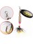 9g Tarzı Yapay Swimbait Yem Balıkçılık Cazibesi Wobbler Alabalık Kaşık Jig Sinek Balıkçılık Yem Deniz Sert Lures Tüy Tiz Kanca (Yurt Dışından) 5