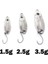 Altın-3.5g Tarzı Yenı Mini Balıkçılık Cazibesi 1.5g2.5g3.5g Kaşık Metal Lureerbsit Minnow Küçük Fgle Kanca Jig Akışı Alabalık Yemler Pesca Sıcak (Yurt Dışından) 3