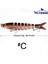 C Tarzı Flysand 8 Bölüm Sert Yapay Yem Balıkçılık Cazibesi 0...31 "swimbait Balıkçılık Yem 6 # Kanca Olta Takımı (Yurt Dışından) 1