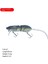 No.4 Stili Fare Biyonik Yumuşak Yem 15.5g.5cm Kırık Bölüm Tasarımı Keskin Kanca ile Uzak Atış Yemi Balıkçılık Aksesuarları (Yurt Dışından) 1