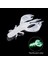 SRPO70-C89 Tarzı 4 Adet G Yumuşak Silikon Karides Şekilli Crankbait Balıkçılık Cazibesi Seti Döner Jig Wobbler Yapay Pike Minnow Bas Mücadele (Yurt Dışından) 5