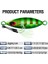 No.10 Stili 20G Metal Yavaş Jig Cazibesi Sert Yapay Biyonik Yem 30G 40G 60G Jig Cazibesi Ton Balığı Bas Jig Deniz Tekne Batan Lures (Yurt Dışından) 4