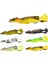 No.2 Tarzı Yumuşak Fare Balıkçılık Cazibesi 9 cm 12G Çift Pervane Wobblers 3D Simülasyon Yüzen Yemler Isca Yapay Bas Olta Takımı Pesca (Yurt Dışından) 2