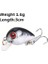 No.7 Tarzı 1 Adet Wobblers Li Crankbait Simülasyon Balıkçılık Cazibesi 7.6cg Jerkbait Yüzen Sert Yem Bas Sazan Pesca Olta Takımı (Yurt Dışından) 1