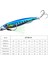 H Tarzı 50 Gram Sıcak Metal Jig Balıkçılık Cazibesi Ağırlıkları Trolling Sert Yem Bas Balıkçılık Yem Alabalık Mücadele Jig Cazibesi Jigs Tuzlu Su Lures (Yurt Dışından) 1