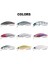 D Tarzı 4.8 cm 4.3g Balıkçılık Cazibesi Minnow Wobbler Spearhead 48HS Ağır Batan Jerkbait Swimbait Yapay Sert Yem Alabalık Yem Bas Yem (Yurt Dışından) 4