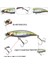 K Tarzı 1 Adet Minnow Balıkçılık Cazibesi 3D Gözler G Plastik Sert Yem Yapay Lures Wobbler Crankbait Kış Deniz Balıkçılığı Bas Mücadele (Yurt Dışından) 5