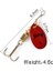 Menekşe Tarzı Fısh Kıng Er Yem 3.9g 4.6g 7.4g 10.8g 15G Dönen Ers Kaşık Lures Turna Metal Tiz Kancalar Balıkçılık Cazibesi (Yurt Dışından) 1