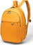 21K - Barcelona Saten Kumaş Kadın Sırt Çantası BC2113 - Hardal 2