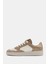 Lunetta Kadın Vizon Süet Deri Sneaker 4