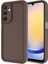 Galaxy A25 Kılıf Kamera Korumalı Ananas Kapak Kahverengi 1