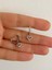 Zirkon Taşlı Kalp Sallantılı 1 Adet Halka Helix Kıkırdak Lobe Uyumlu Piercing Küpe 2
