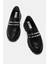 Be Style  Roll Kadın Siyah Loafer 3