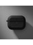 Airpod Pro 2 Uyumlu Kılıf Kajsa Luxe Collection Kablosuz Şarj Uyumlu Koruyucu Kılıf Siyah 2