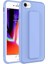 iPhone 7 Uyumlu Zore Qstand Kapak-Lila 1
