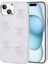 iPhone 15 Uyumlu Kabartma Figürlü Parlak Zore Eralli Silikon Kapak-Kelebek 3