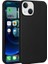iPhone 14 Plus Uyumlu Zore Premier Silikon Kapak-Siyah 1