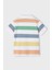 Erkek Çocuk 3-9 Yaş Çizgili Kısa Kol Lakos T-Shirt 3108 3
