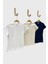 Mojo Unisex Çocuk Basic Kısa Kol Tshirt 5372 Beyaz 2