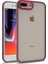 iPhone 8 Plus Uyumlu Zore Flora Kapak-Lila 2