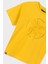 Erkek Çocuk 8-16 Yaş Kısa Kol T-Shirt 6040 Sarı 4