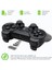 P3 Doubleshock Ps3 Playstation 3 Için Uyumlu Kablosuz Titreşimli Oyun Kolu Gamepad Joystick controller Siyah 4