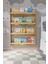 Montessori 4 Raflı Mdf Çocuk Kitaplığı 120*80 cm - Safir Meşe 1