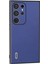 Samsung Galaxy S24 Ultra Dokulu Deri Kaplamalı Pc+Tpu Hibrit Ince Kapak (Yurt Dışından) 1