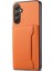Samsung Galaxy A35 5g Kickstand Kart Yuvaları Deri+Pc+Tpu Hibrit Kapak (Yurt Dışından) 1