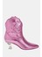 Annie-O Kadın Pembe Western Tasarım Bot 1