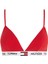 Kadın Dolgulu Üçgen Kırmızı Sütyen 5