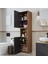 Banyo Dolabı Mat Mdf 150 x 35 cm Banyo Boy Dolabı 2