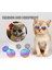 Mor Tarzı Kedi Gözlük Pet Güneş Gözlüğü Güzel Vintage Kedi Lensler Yansıma Sunclipper Gözlük Kediler Için Köpek Parti Dekoru Pet Aksesuarları (Yurt Dışından) 3