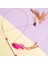 1xpink Püskül Sopa Stili Yeni Kedi Yavrusu Teaser Değnek Oyuncaklar Fare ile Çubuk, Zil, Tüy, Elastik Ip ve Püskül, Interaktif Eğlence, Evcil Hayvanlar Için Cat Catcher (Yurt Dışından) 2