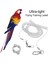 Halhal - 7 Stil Papağan Kuş Uçan Eğitim Tasması Amerika Papağanı Papağanı Starling Ultra-Hafif Esnek Halat Isırma Önleyici Bacak Halkası Koşum Dış Mekan Aleti (Yurt Dışından) 3