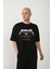 All Wear Style Metallica Baskılı Oversize Kesim Unisex Siyah Tshirt 1