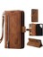Samsung Galaxy S22 Için Flip Case Ultra Kickstand 9 Kart Yuvaları Kordon Pu (Yurt Dışından) 1