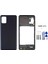 Samsung Galaxy A31 - SM-A315F Full Kasa Arka Kapak Takım Siyah - Tamir Seti 1