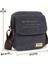 Yeni Erkek Çantası Aşınmaya Dayanıklı ve Nefes Alabilen Erkek Kanvas Çanta Tek Omuz Crossbody Çanta Rahat Büyük Kapasiteli Seyahat Çantası H612 (Yurt Dışından) 1