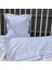 - King Bebek Nevresim Takımı %100 Pamuk Nevresim, Çarşaf, 2xyastık Kılıfı Mavi 3