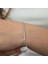 Gümüş Ince Su Yolu Bayan Bileklik 3